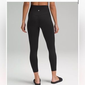 LULULEMON ALIGN BLACK LEGGINGS 25 INCH